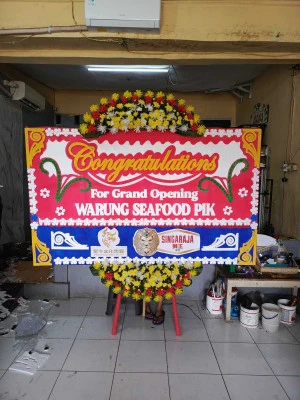 Papan Bunga di Ogan Komering Ilir